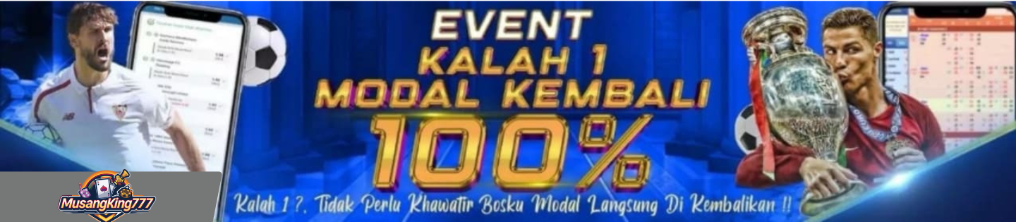 GARANSI KEKALAHAN 100% MODAL DEPOSIT KEMBALI